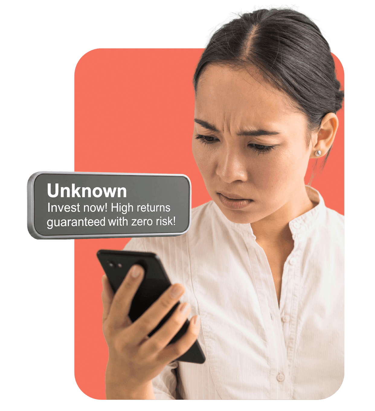 Scam trends awareness illustration